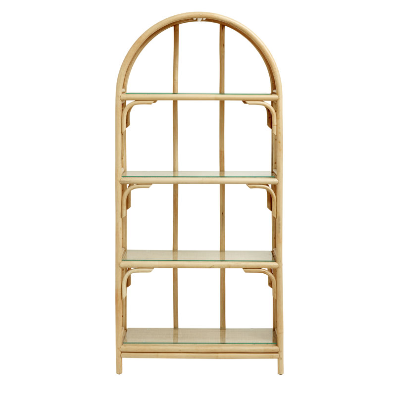 Nordal Arch Bookcase Wayfair.co.uk